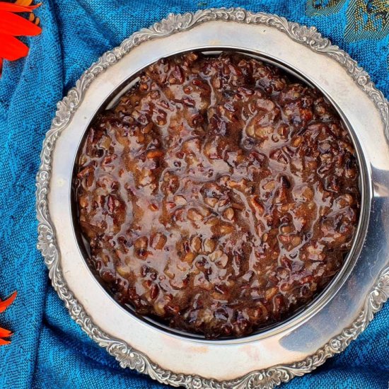 black rice pudding