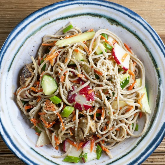 Chicken Soba Noodle Salad!