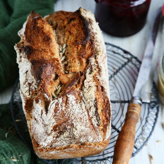 Spelt Emmer Sourdough Wholemeal Bre