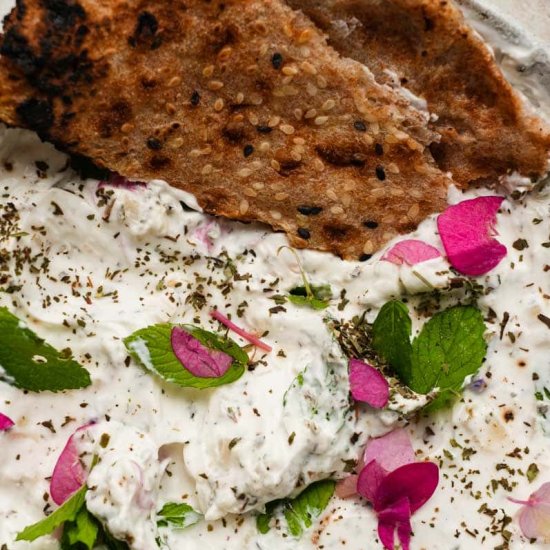 Persian Shallot Yogurt Dip