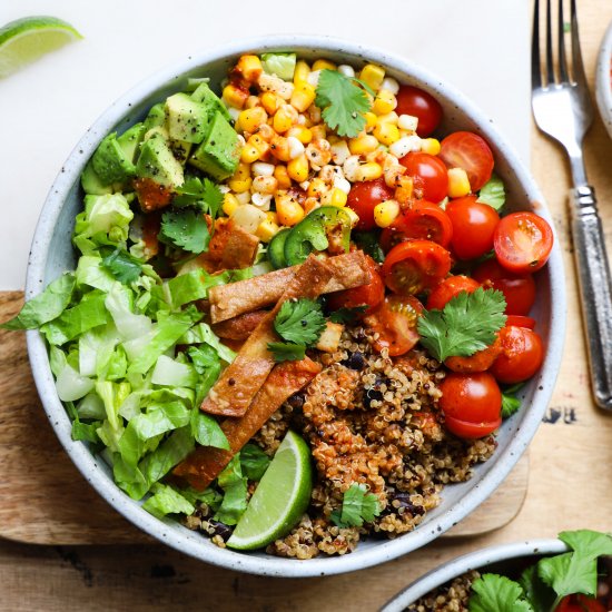 Burrito Bowl with Chipotle Lime