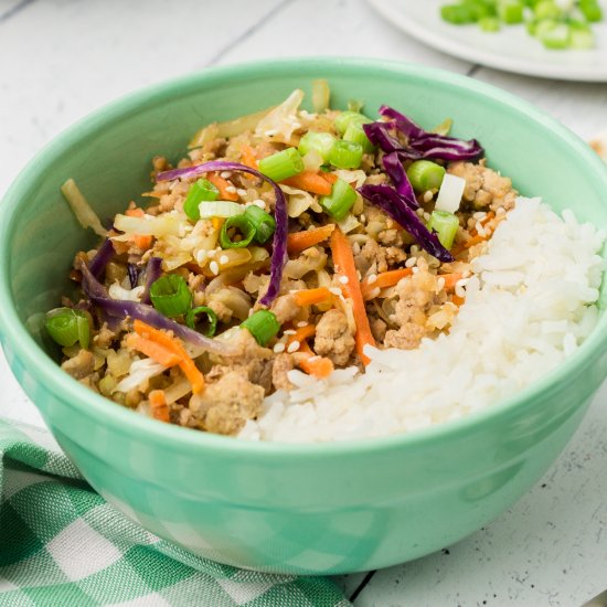 Unstuffed Egg Roll In A Bowl