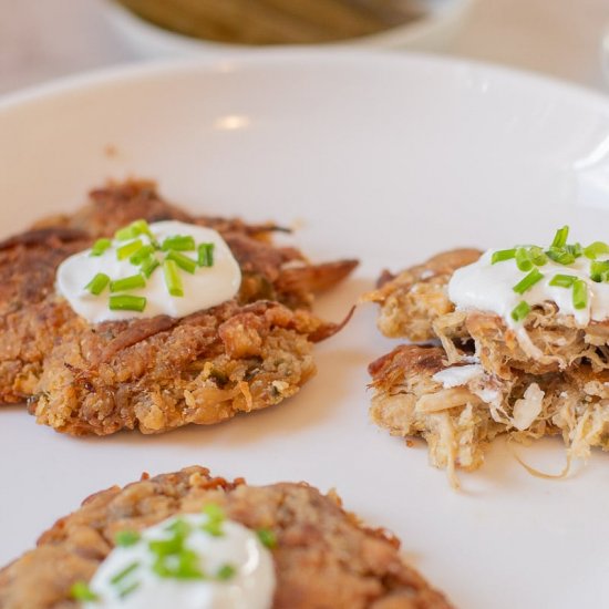 Lion’s Mane Crab Cakes