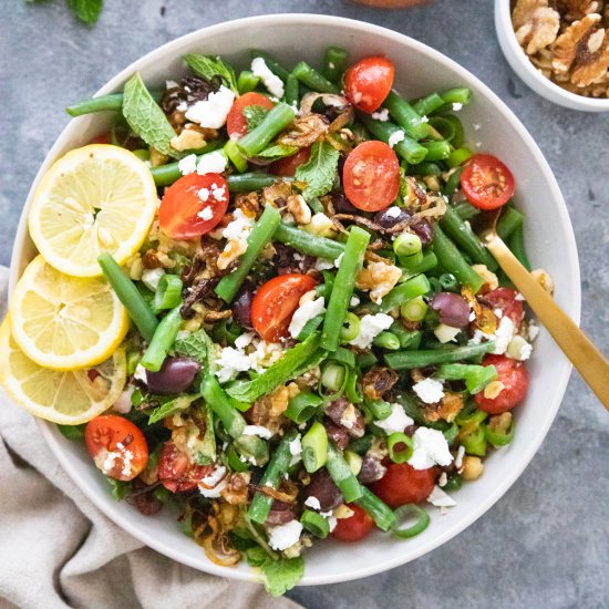 Mediterranean Green Bean Salad