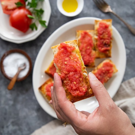 Pan Con Tomate Spanish Tomato Bread