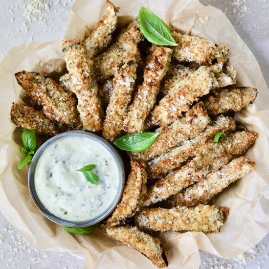 Air Fryer Eggplant Fries