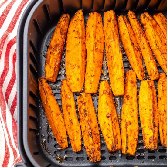 Air Fryer Sweet Potato Wedges