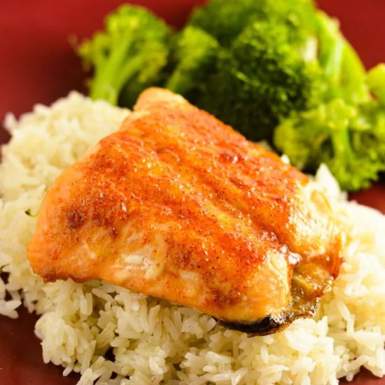 Brown Sugar Glazed Salmon