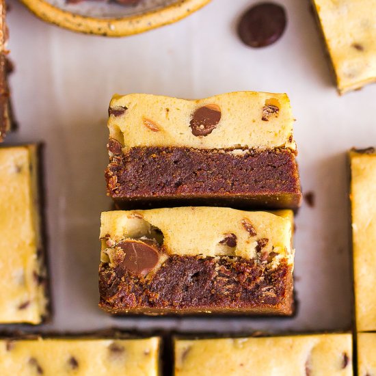 Cookie Dough Brownies