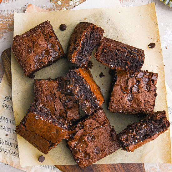 Chewy Condensed Milk Brownies