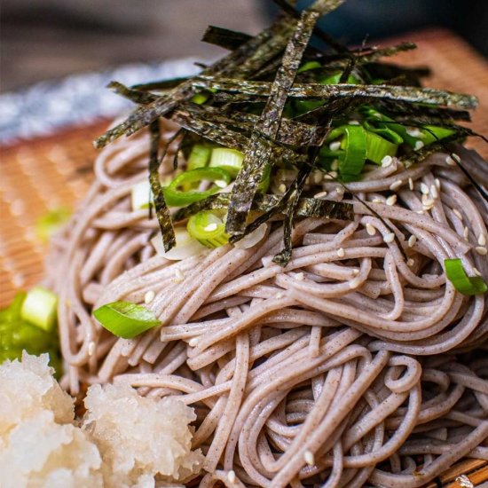 VEGAN ZARU SOBA ( COLD SOBA NOODLES