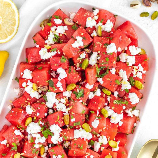 Watermelon Salad with Feta