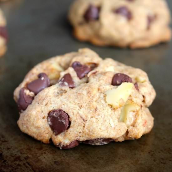 Whole Wheat Chocolate Chip Cookies