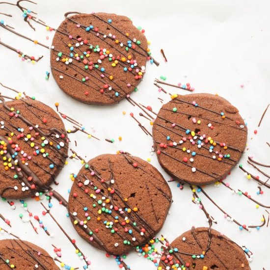 Chocolate Shortbread Cookies