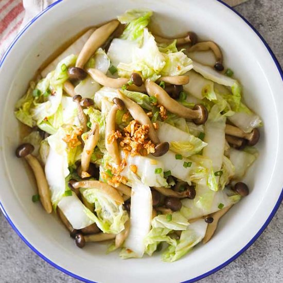 Napa Cabbage Stir Fry