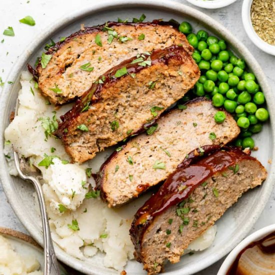 BBQ Turkey Meatloaf