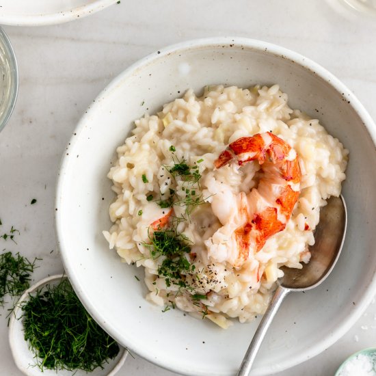 lobster risotto