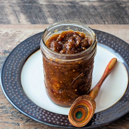 Savory Fig Jam/Fig Chutney