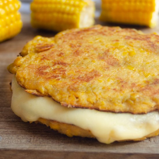 Colombian Sweet Corn Cheese Cakes