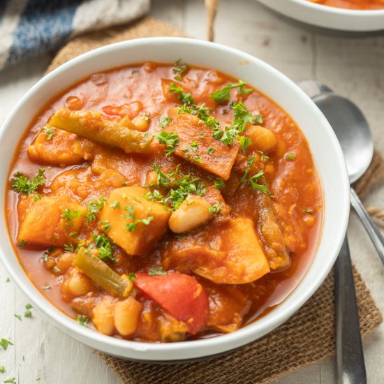 Vegan Slow Cooker Stew