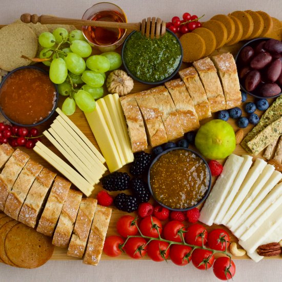 Vegan Cheese Board