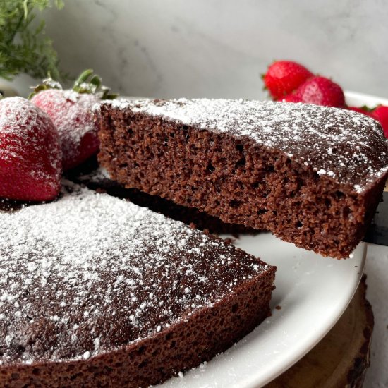 Almond Flour Chocolate Cake