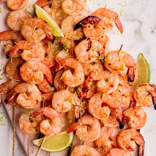 Grilled Shrimp Kabobs