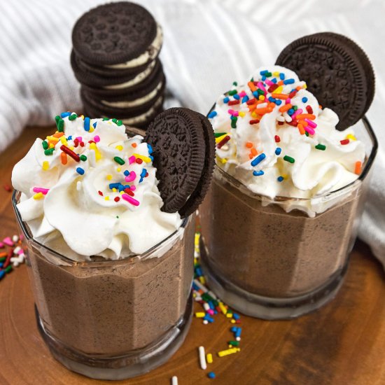 Oreo Chocolate Milkshake