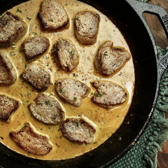 Pork Tenderloin Marsala