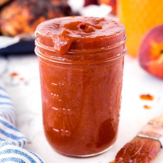 Peach Bourbon BBQ Sauce