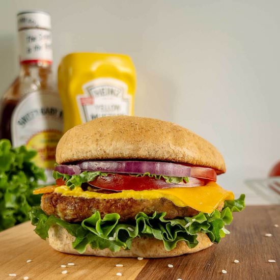 Chickpea Burger Vegan