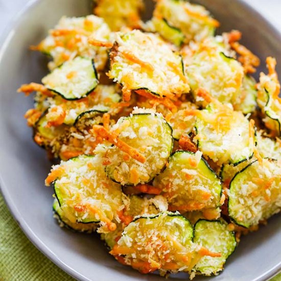 Parmesan Zucchini Chips