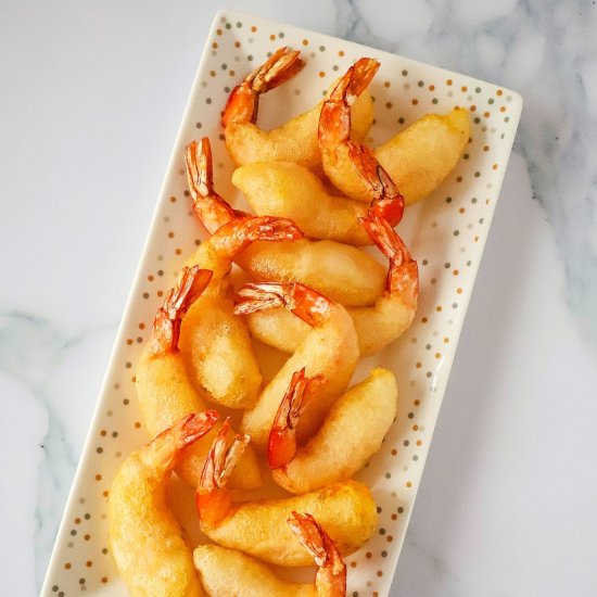 Chinese Deep Fried Batter Prawn