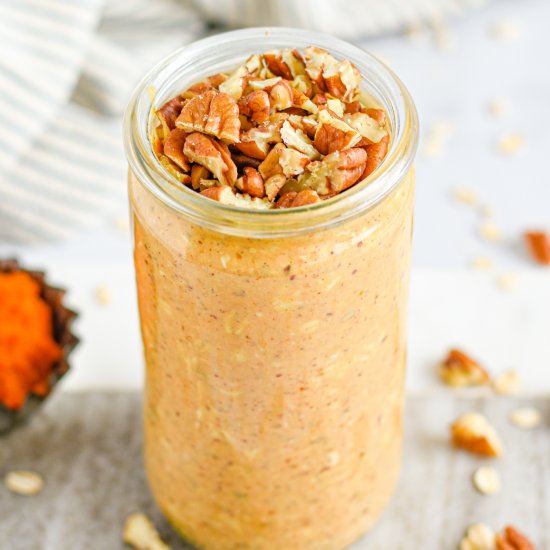 Pumpkin Spice Overnight Oats