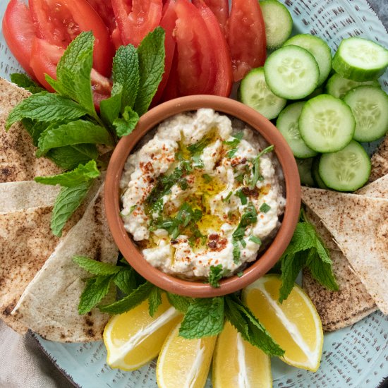 Mutabal Eggplant Dip