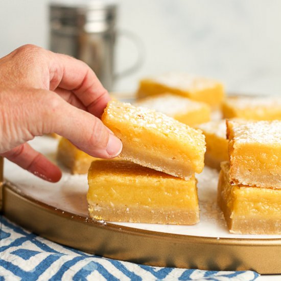 Lemon Shortbread Bars