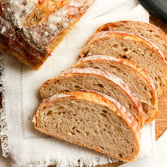 Garlic Sourdough Bread