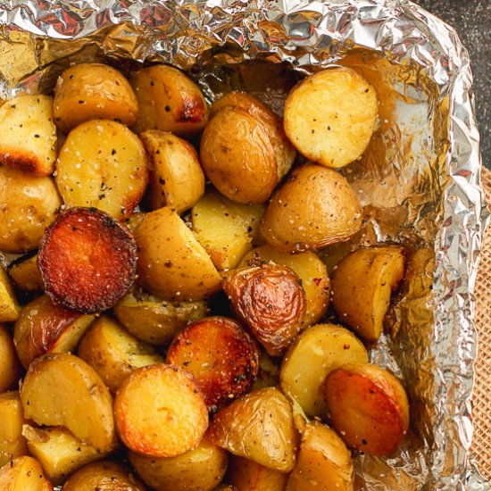 Small Potatoes on the Grill