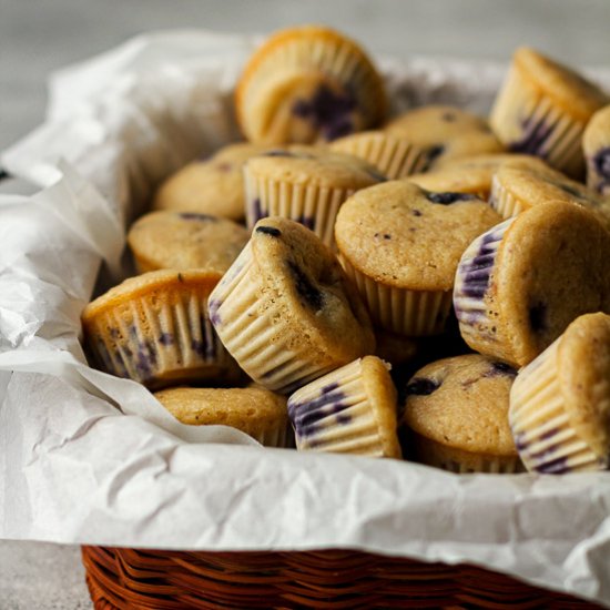 Mini Blueberry Muffins