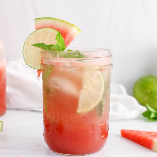 Watermelon Mojito Mocktail