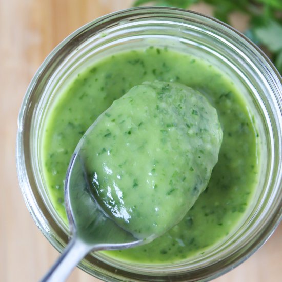 Creamy Garden Herb Dressing