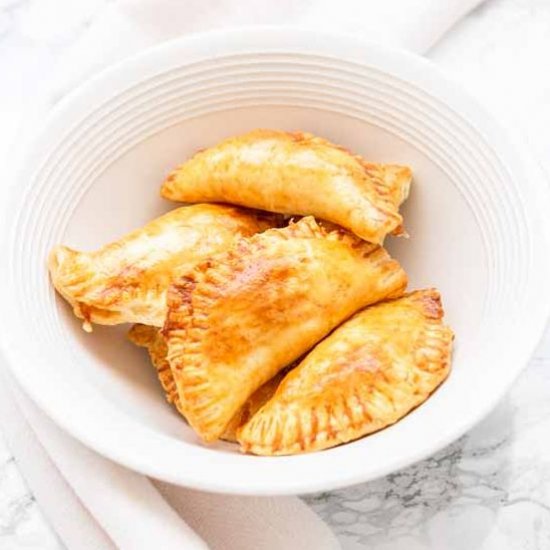 Air Fryer cheese empanadas