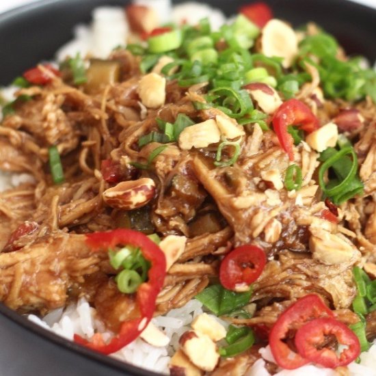 Asian Styled Pulled Chicken