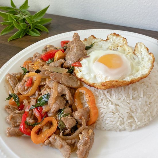 Thai Basil Beef Stir Fry