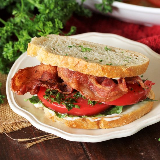 Marinated Tomato BLT