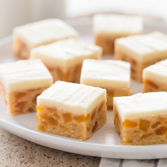 Easy Apricot Slice