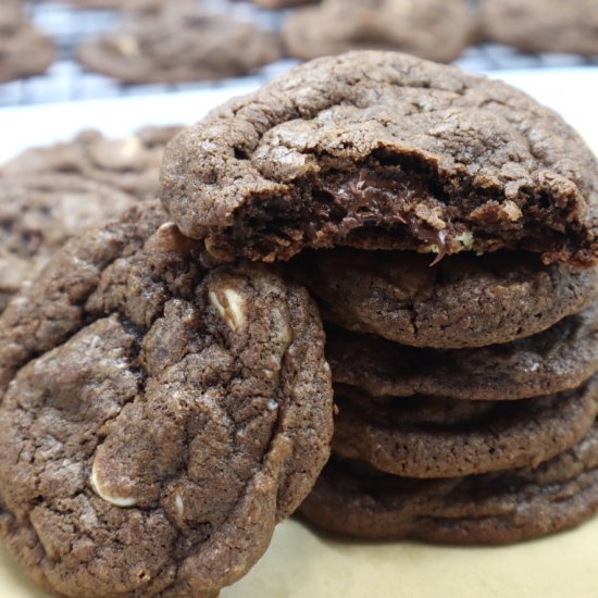 Double Chocolate Chip Cookies