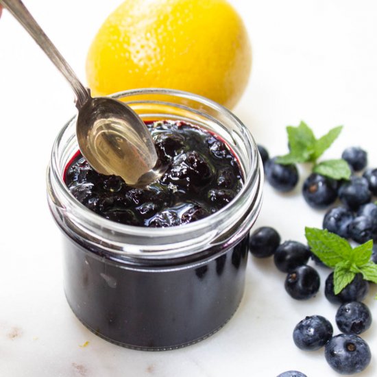 Easy Blueberry Compote