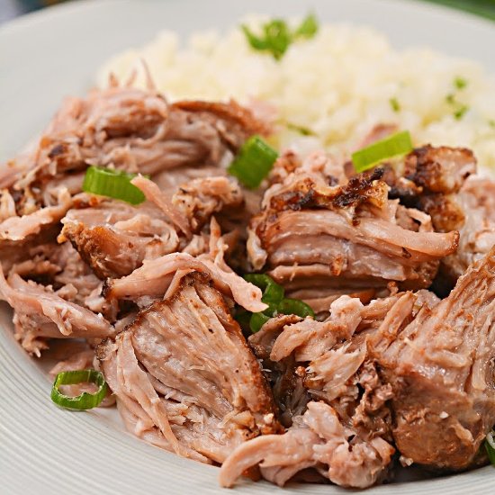 PORK SHOULDER WITH BROWN SUGAR RUB