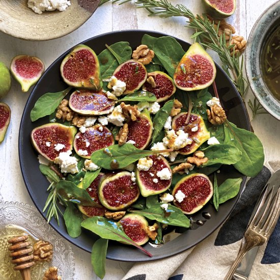 Fig Salad With Rosemary Vinaigrette